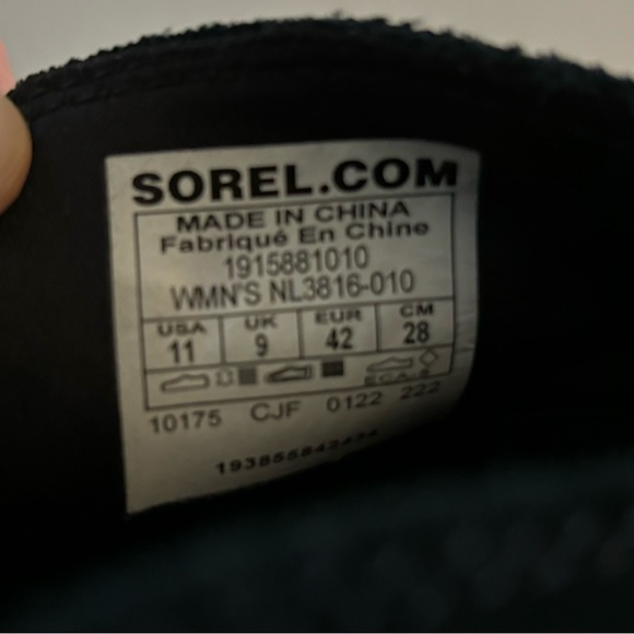 SOREL Evie Pull-On Boot Bootie Black 11 - Picture 11 of 13